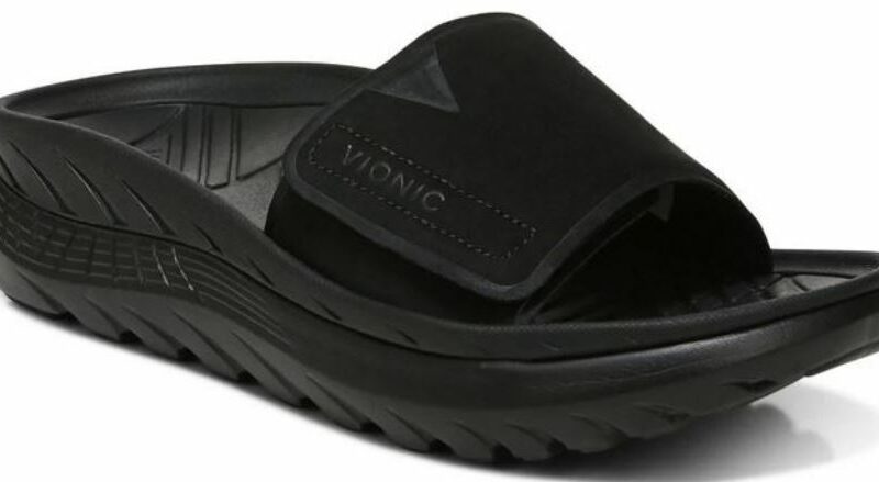 Athletic Recovery Sandals Featuring Dual Density Cushioning for Three-Zone Comfort experience