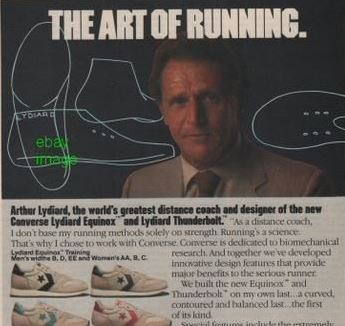 What did Arthur Lydiard think about running shoes?