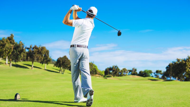 Golf as a contact sport?